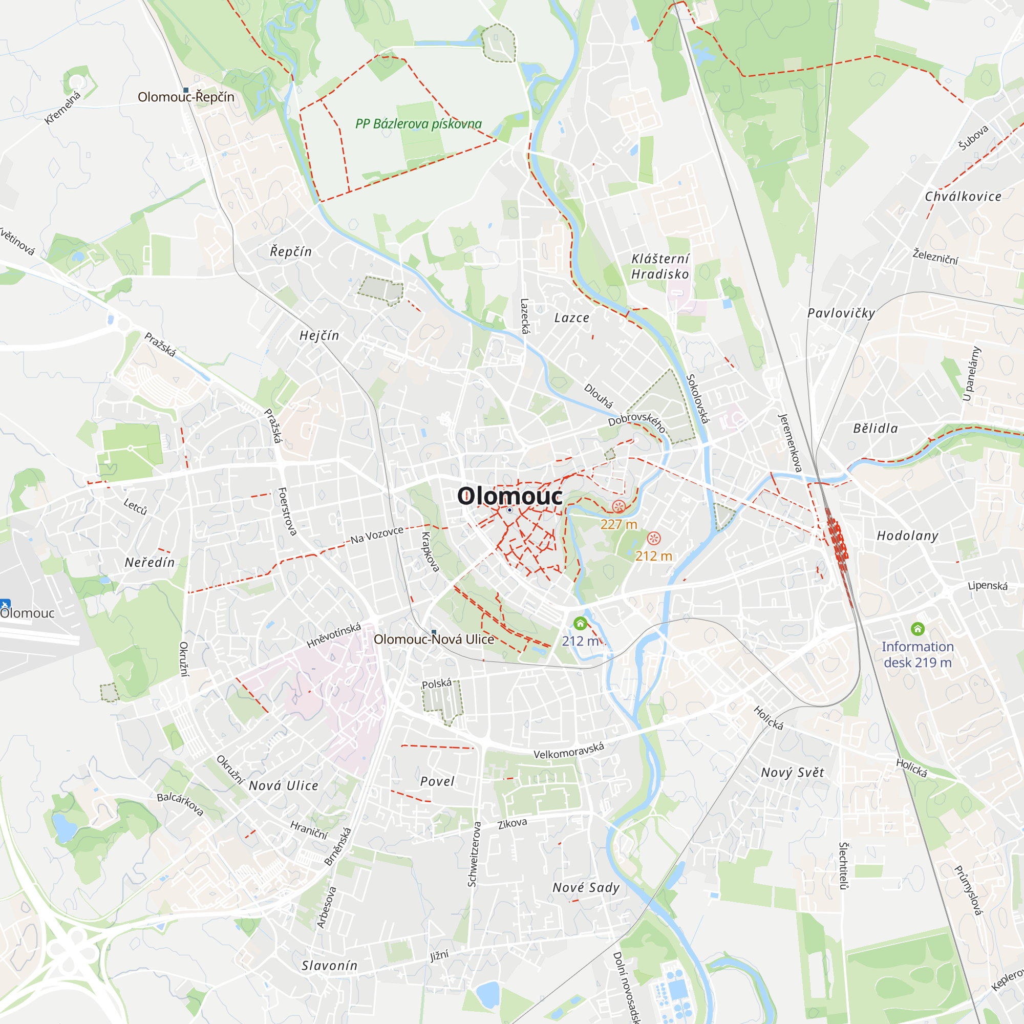 Informační centrum města Olomouce map