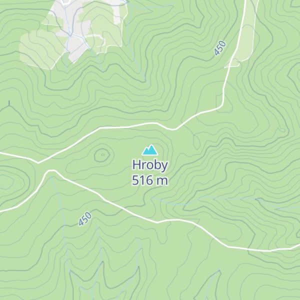 Map of Hroby