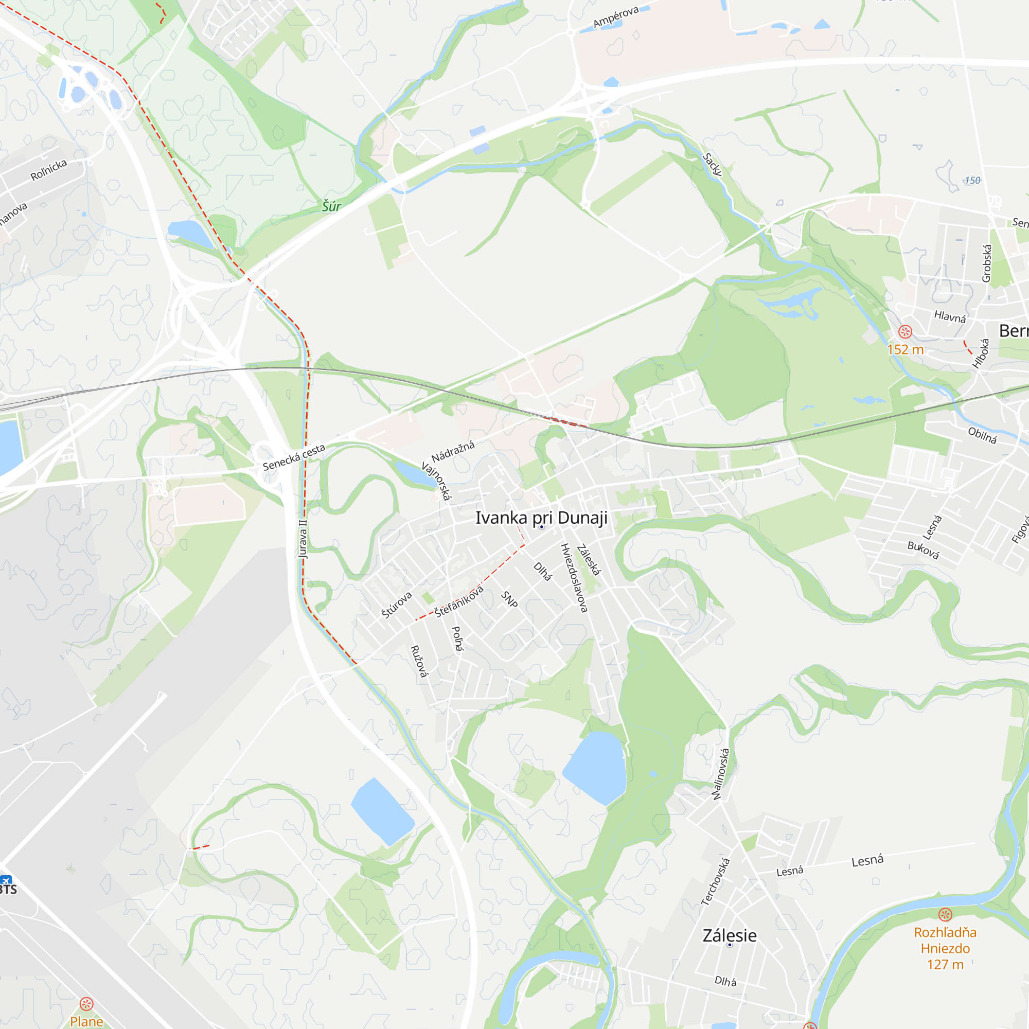 Informačné centrum map