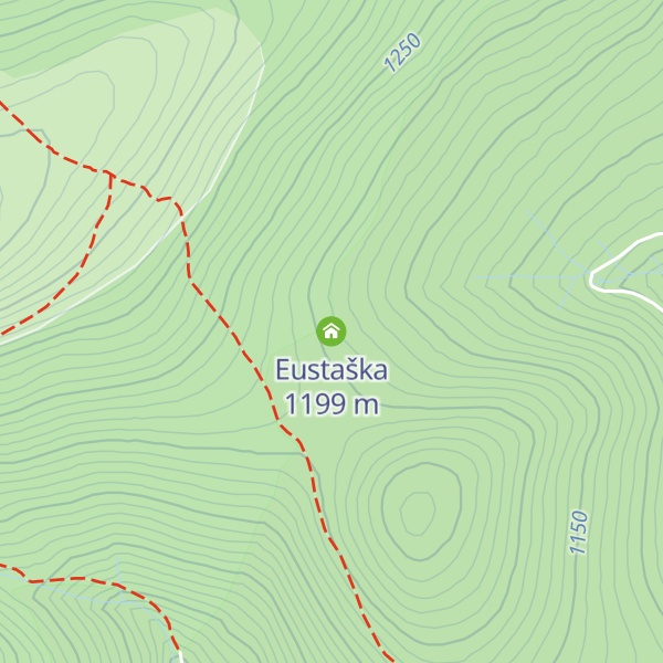 Map of Eustaška