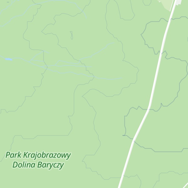 Map of Jaźwiniec
