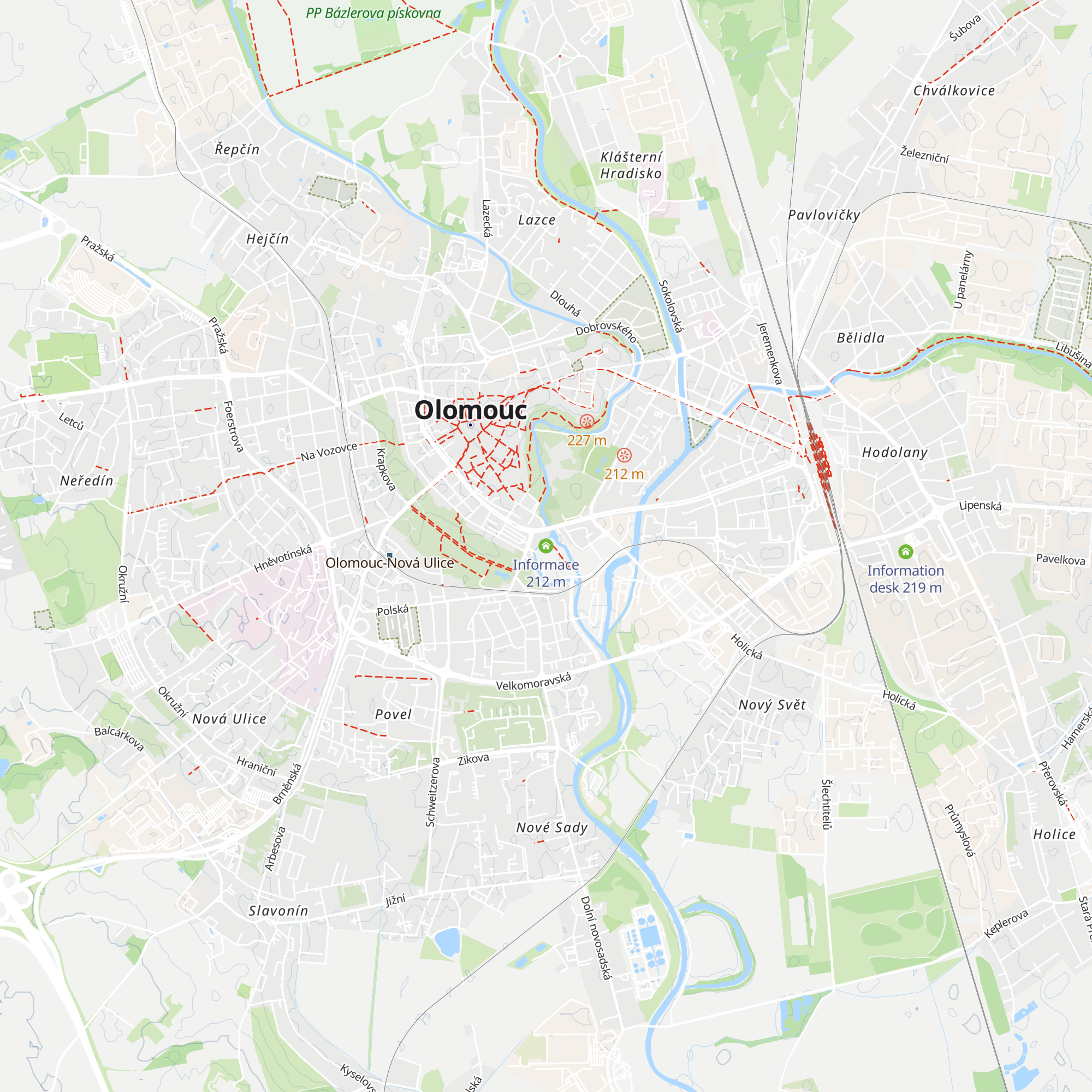 Informace map