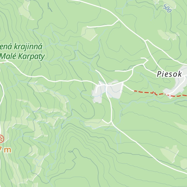 Map of Chata netopierov