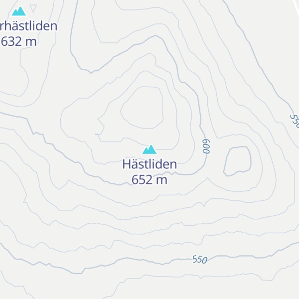 Map of Hästliden