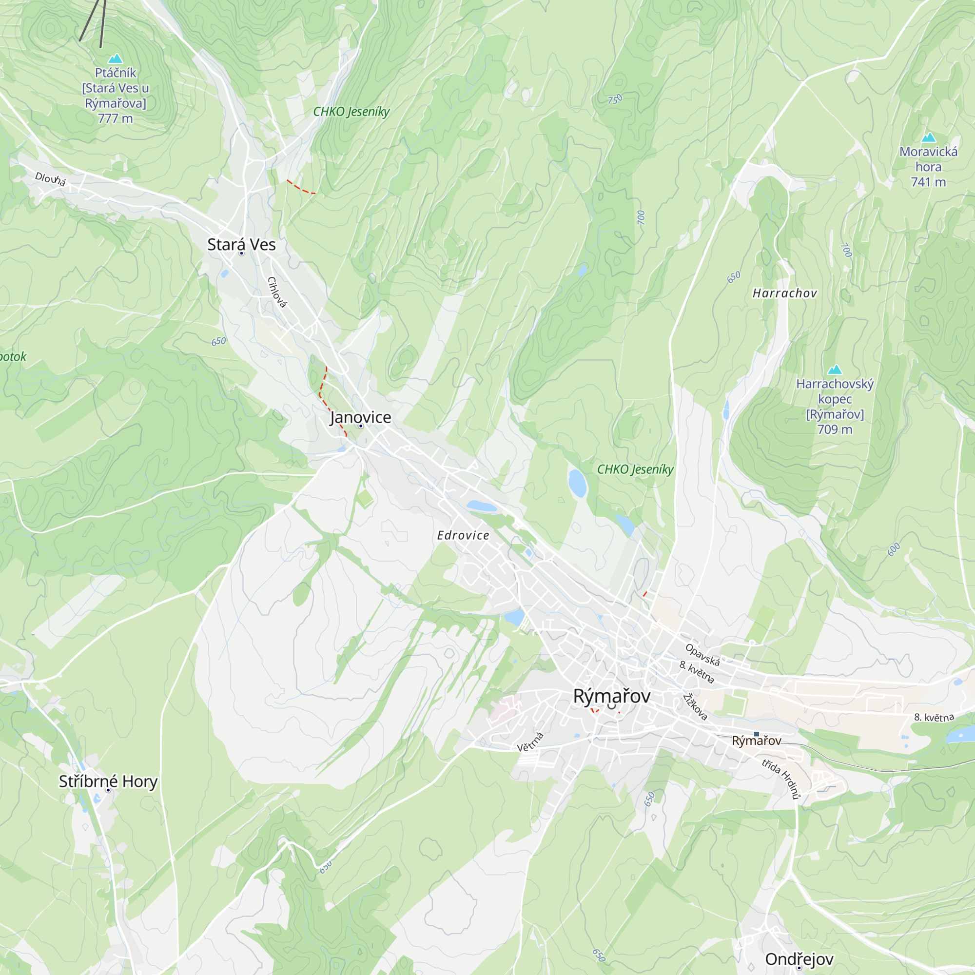 Infocentrum a Muzeum TZ map