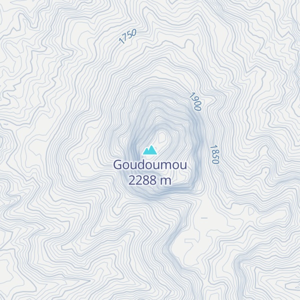 Map of Goudoumou