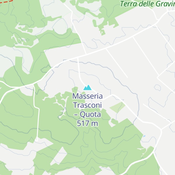 Map of Masseria Trasconi – Quota