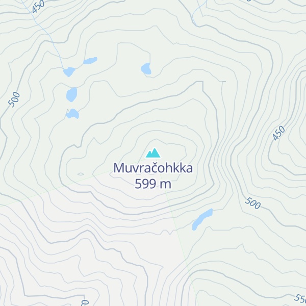 Map of Muvračohkka