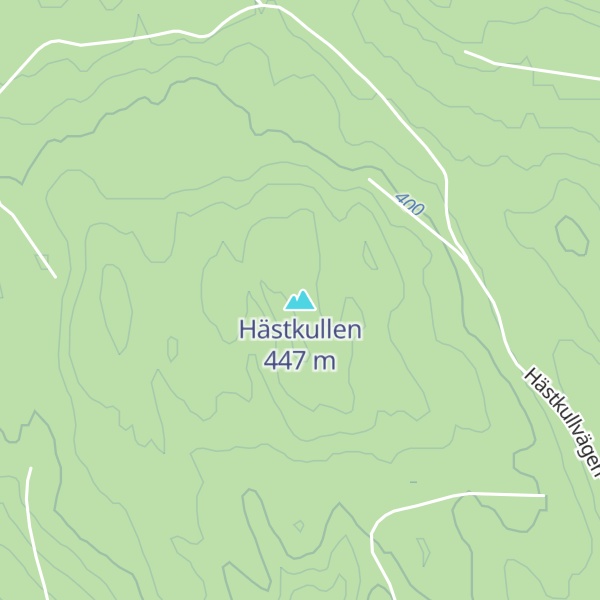 Map of Hästkullen