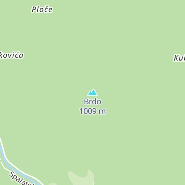 Map of Brdo