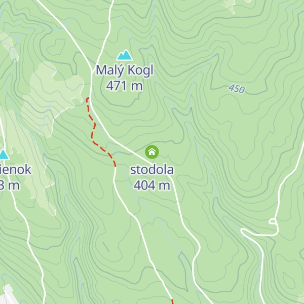 Map of stodola