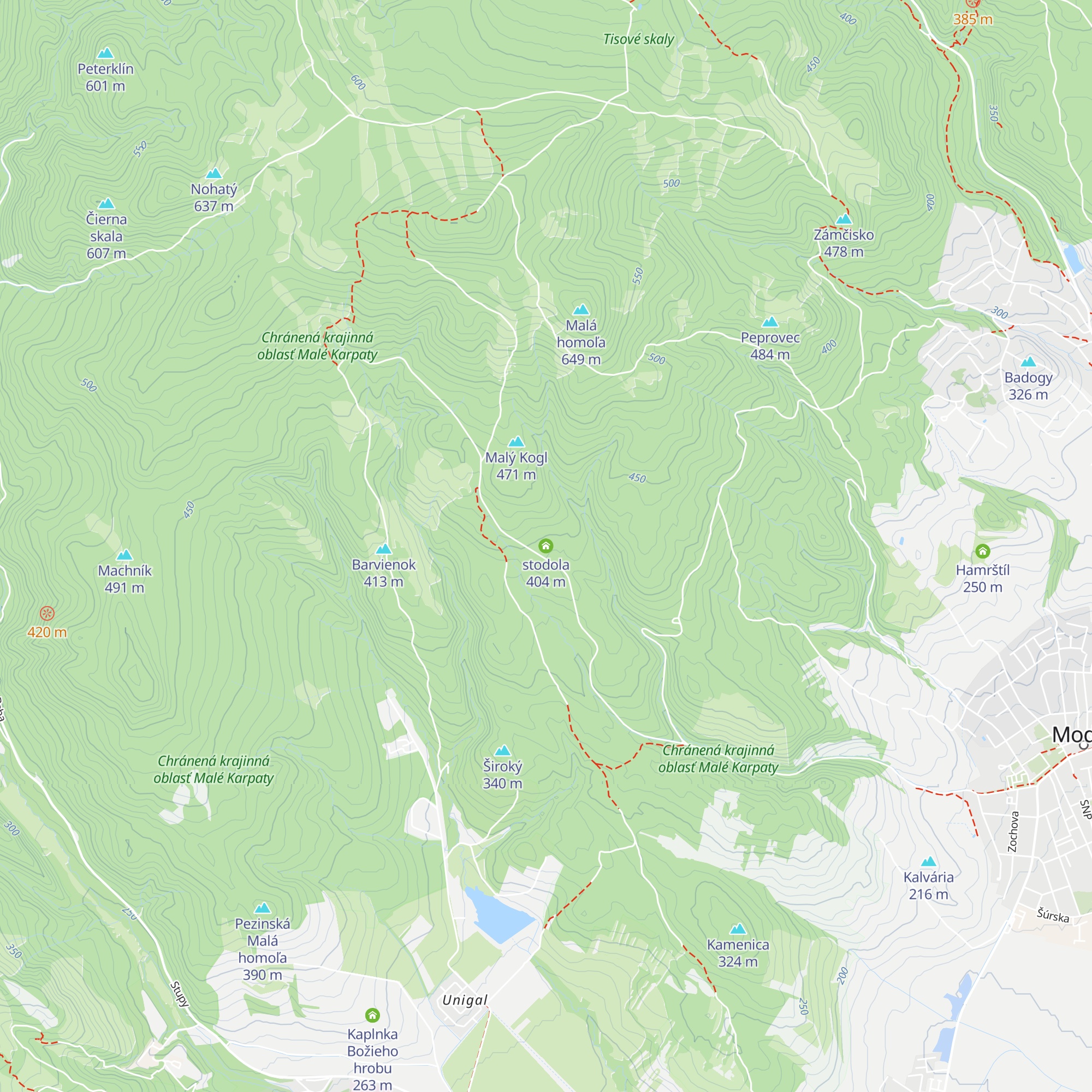 stodola map