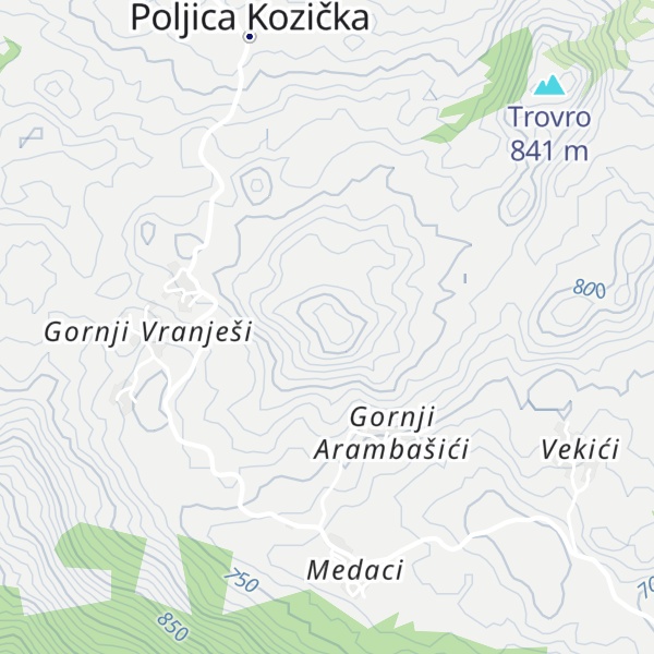 Map of Plišavica