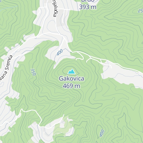 Map of Gakovica