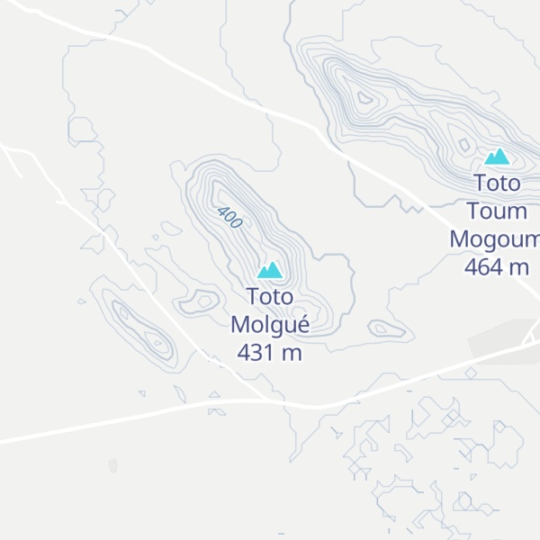 Map of Toto Molgué