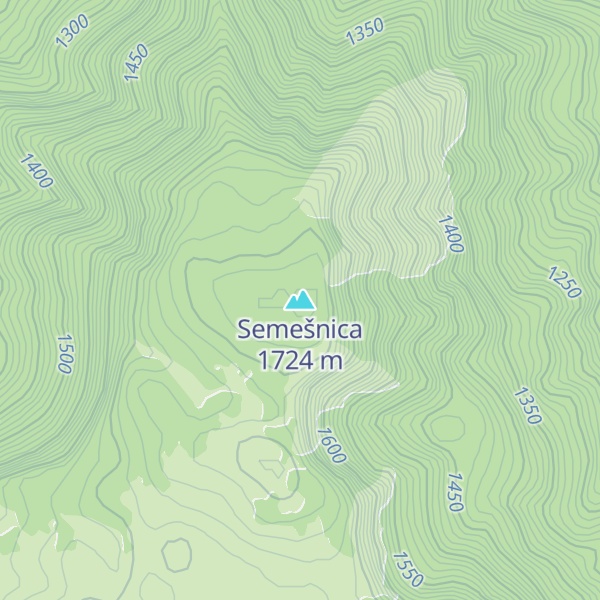 Map of Semešnica