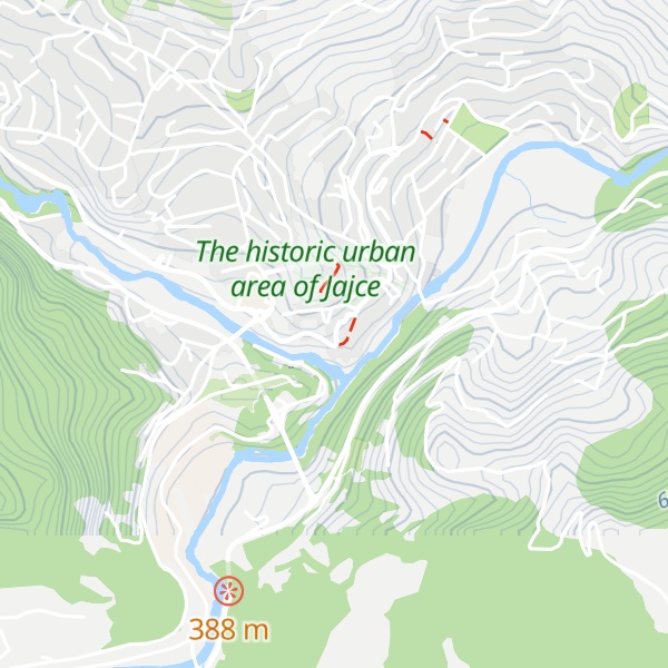 Map of Turistička zajednica ŽSB