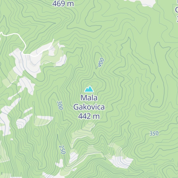 Map of Mala Gakovica