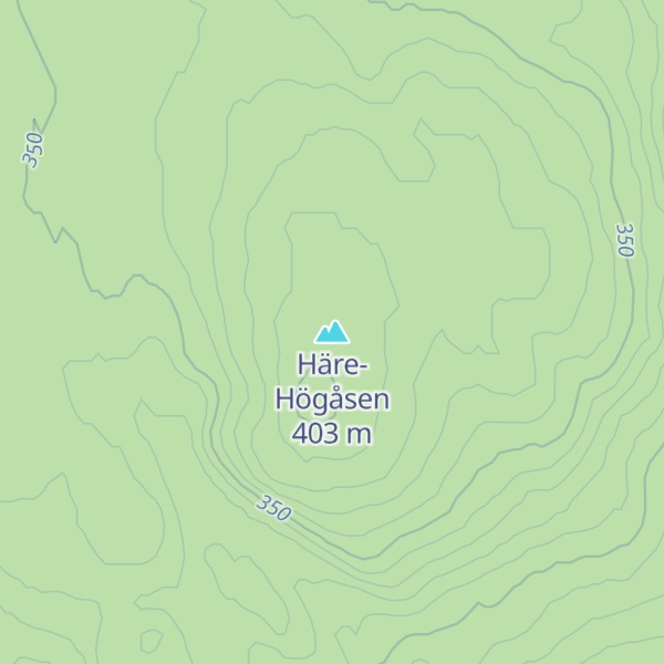 Map of Häre-Högåsen