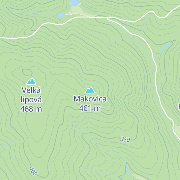 Map of Makovica
