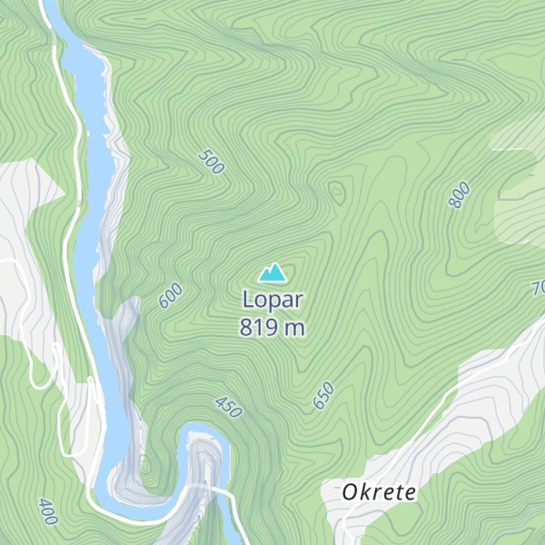 Map of Lopar