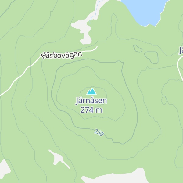 Map of Järnåsen