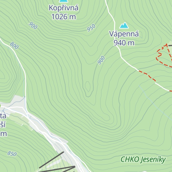 Map of Kámen svobody