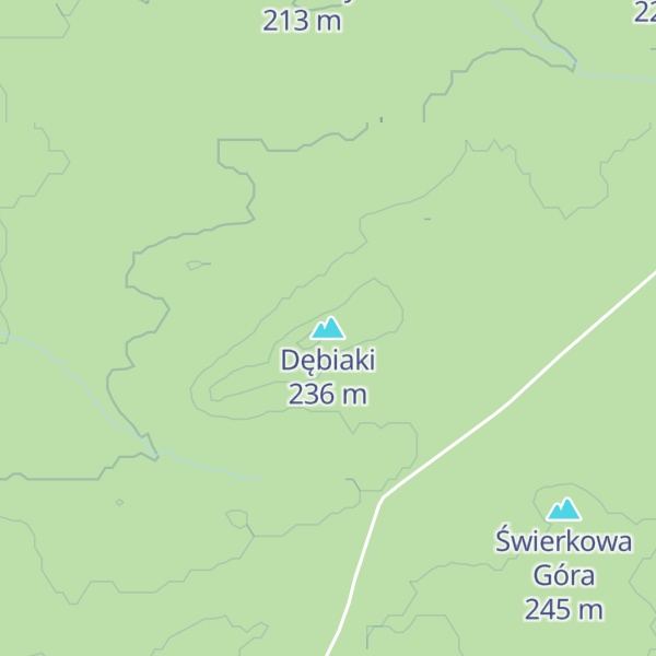 Map of Dębiaki