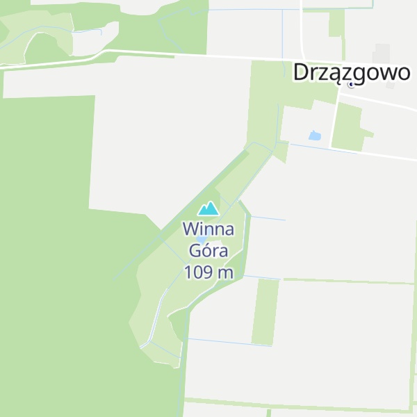 Map of Winna Góra