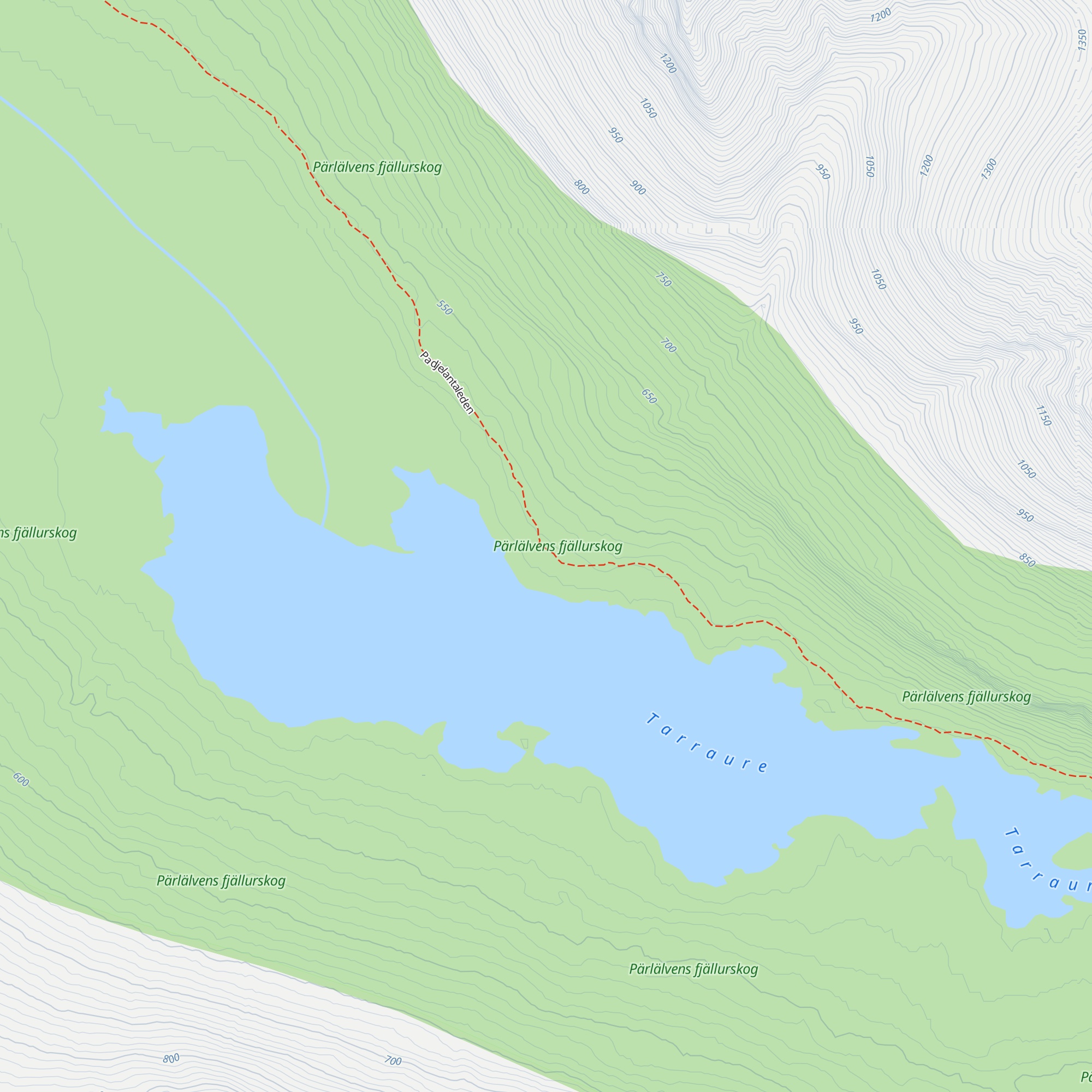 Tarrekaise Fjällstuga map