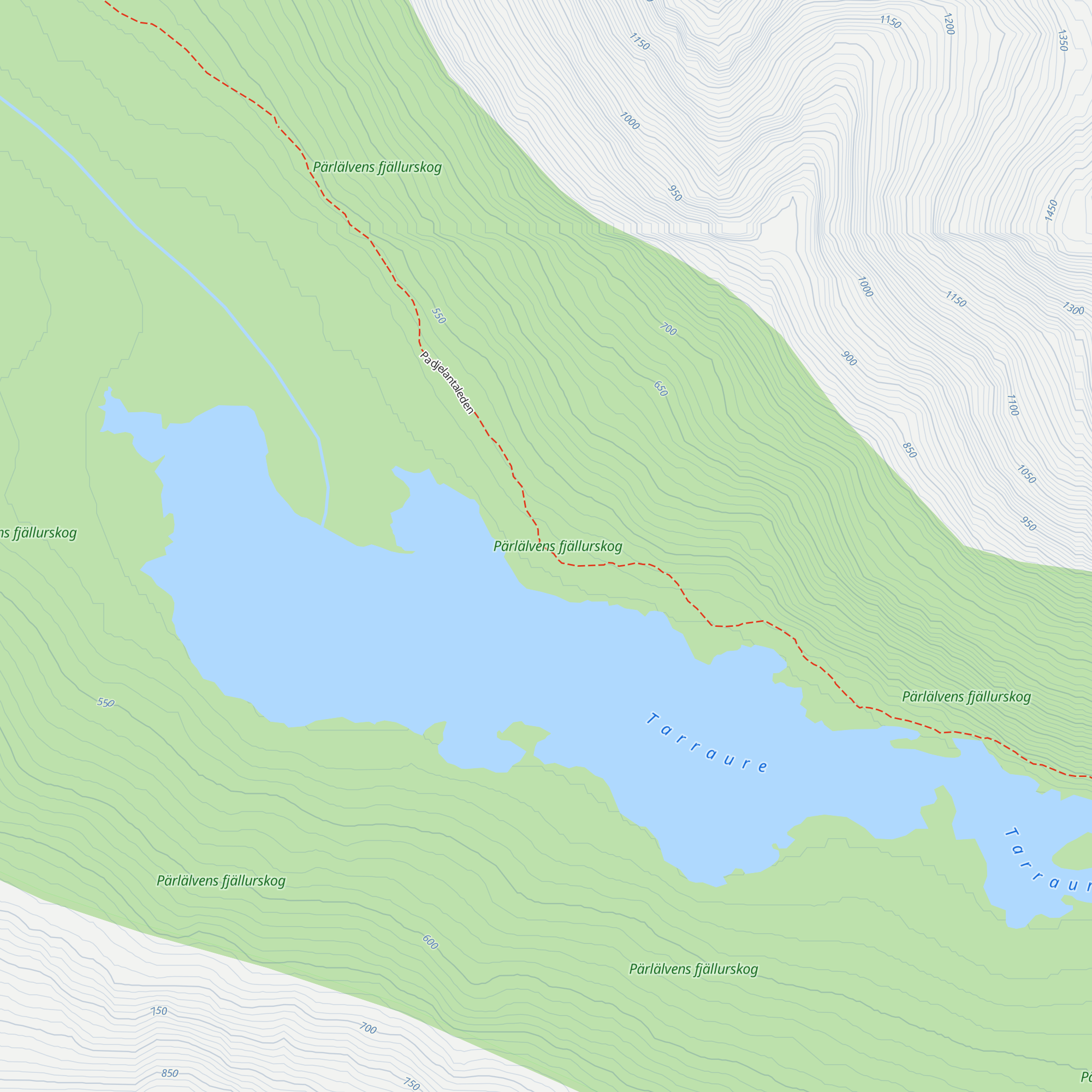 Tarrekaise Fjällstuga map