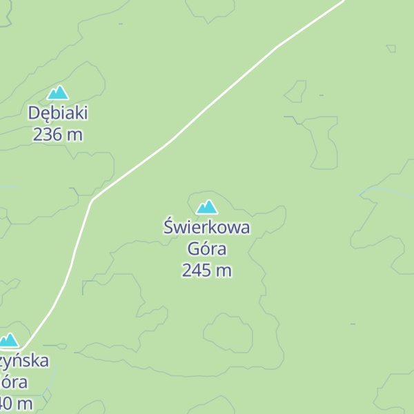 Map of Świerkowa Góra