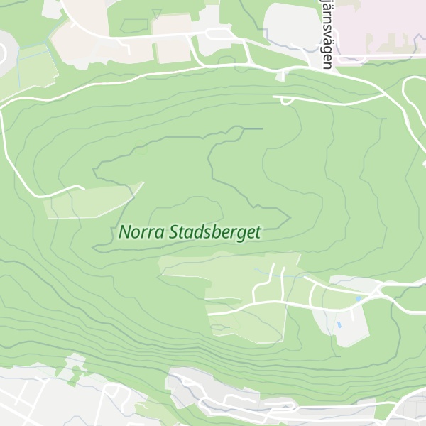 Map of Norra Stadsberget