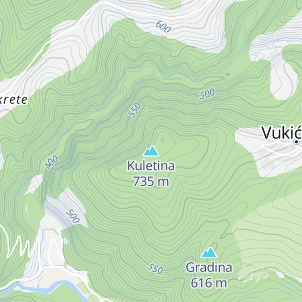 Map of Kuletina