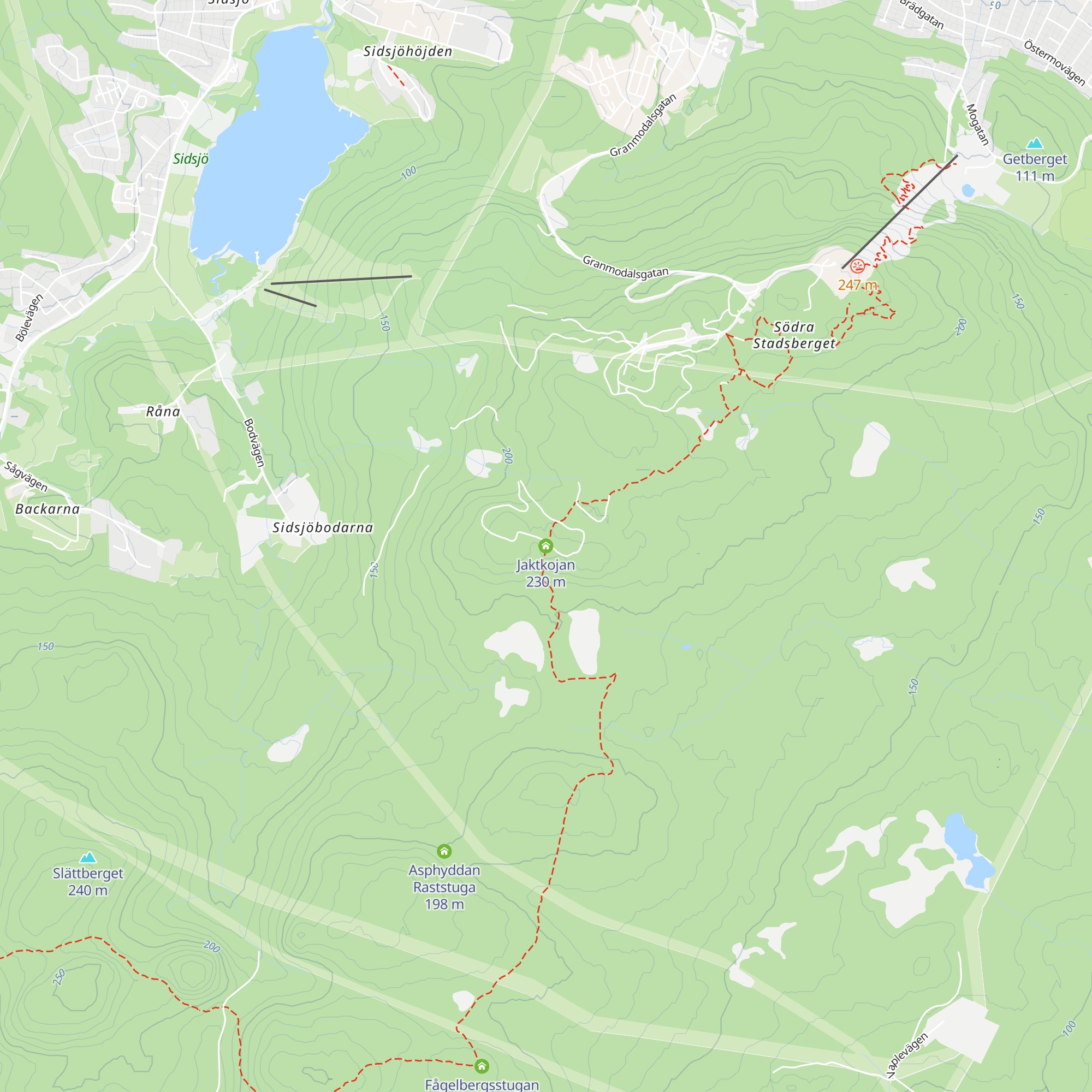 Jaktkojan map