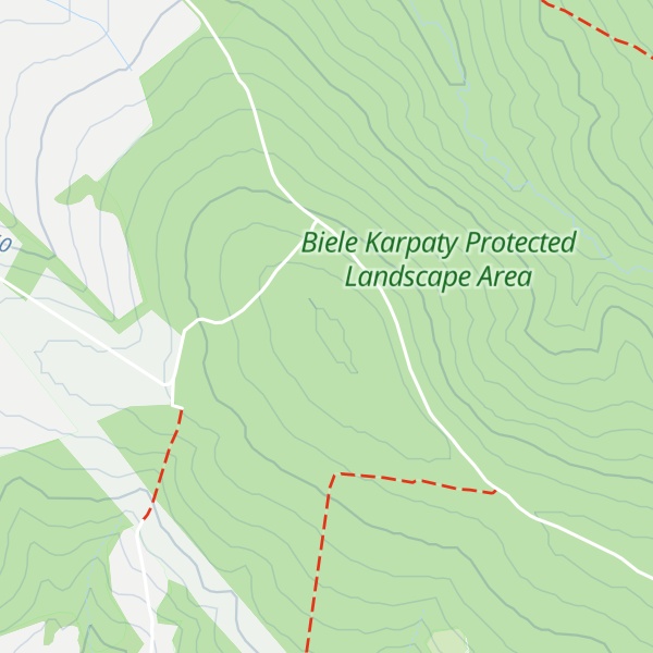 Map of Turecký stôl