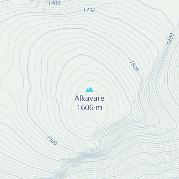 Map of Alkavare