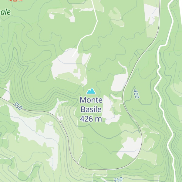 Map of Monte Basile