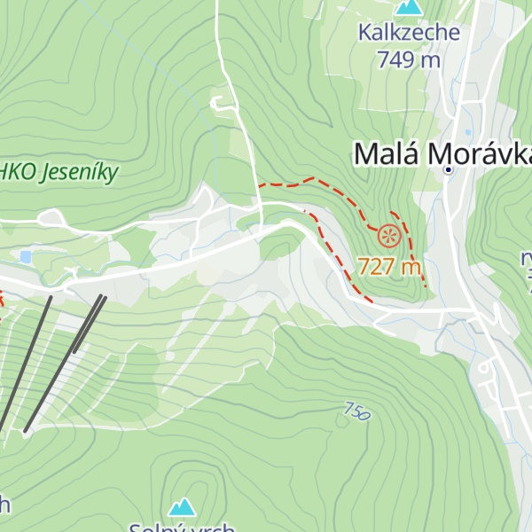 Map of Chata JMP