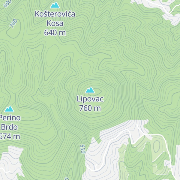 Map of Lipovac
