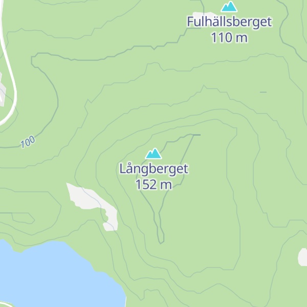 Map of Långberget