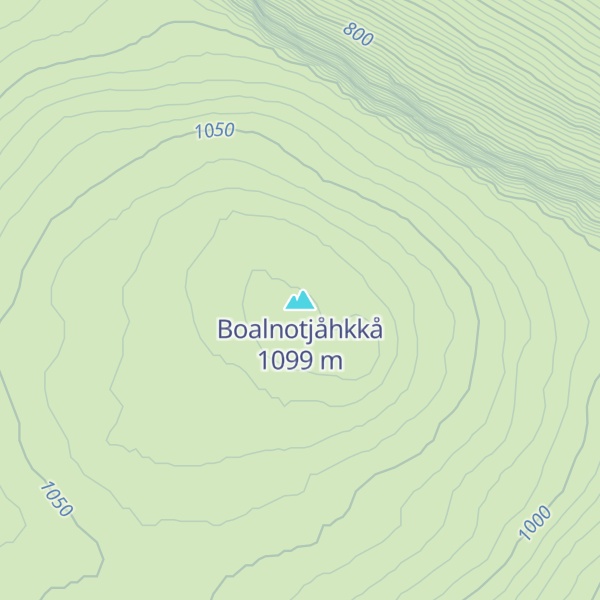 Map of Boalnotjåhkkå