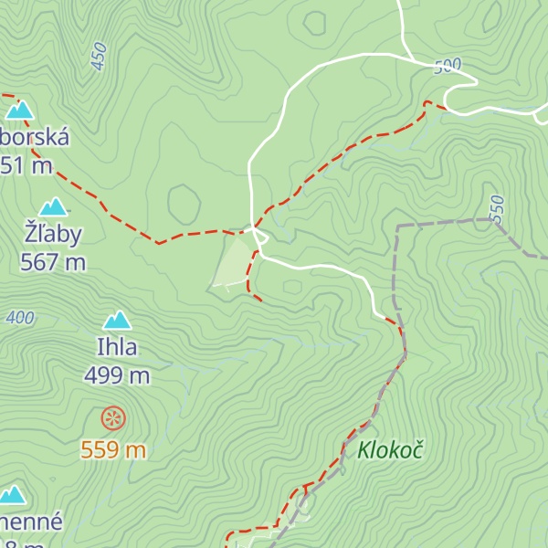 Map of Pri Ámonovi