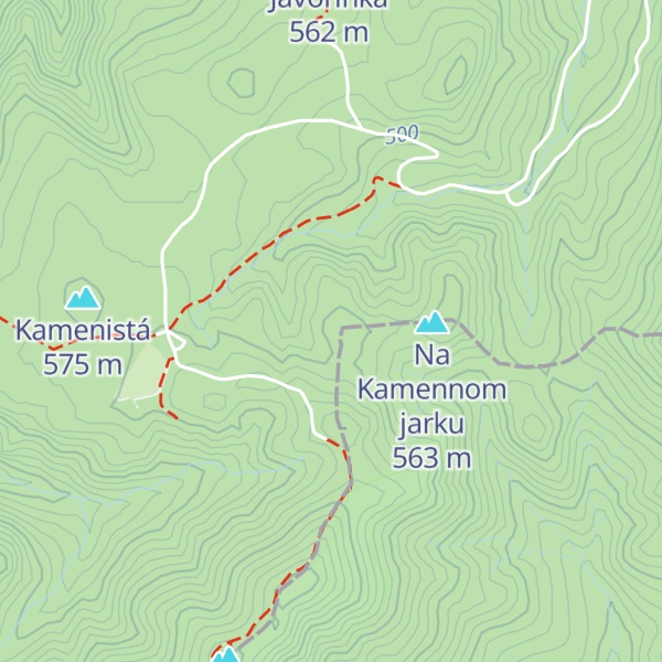 Map of Kubášova