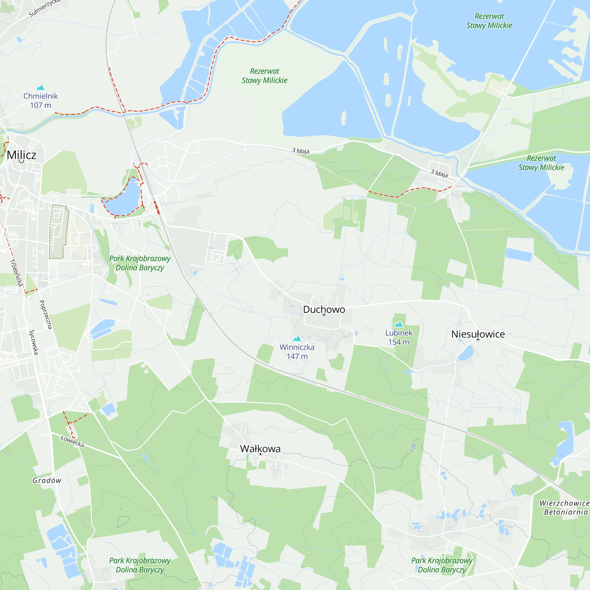 Chata Młynarza map