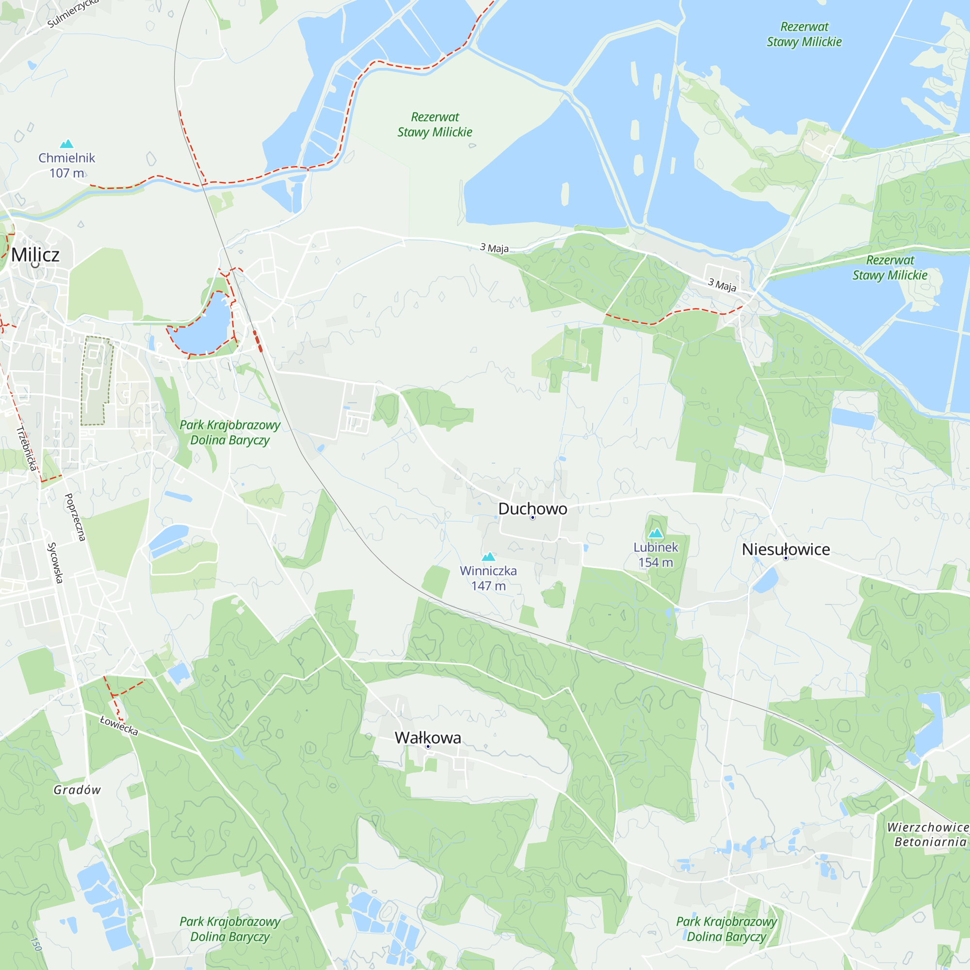 Chata Młynarza map