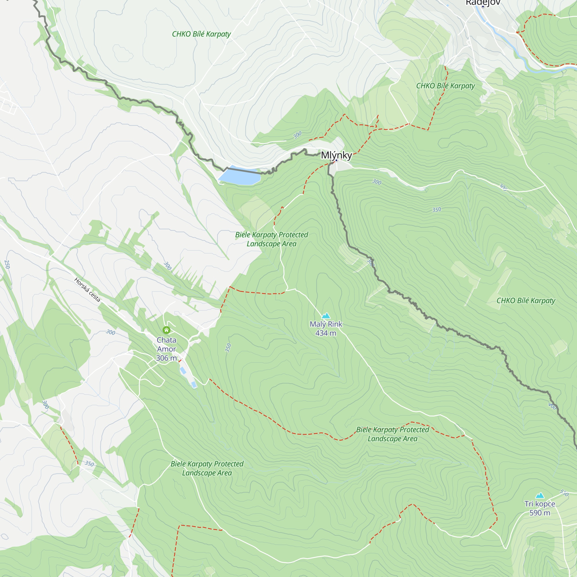 Poľovnícka chata Fráterka map