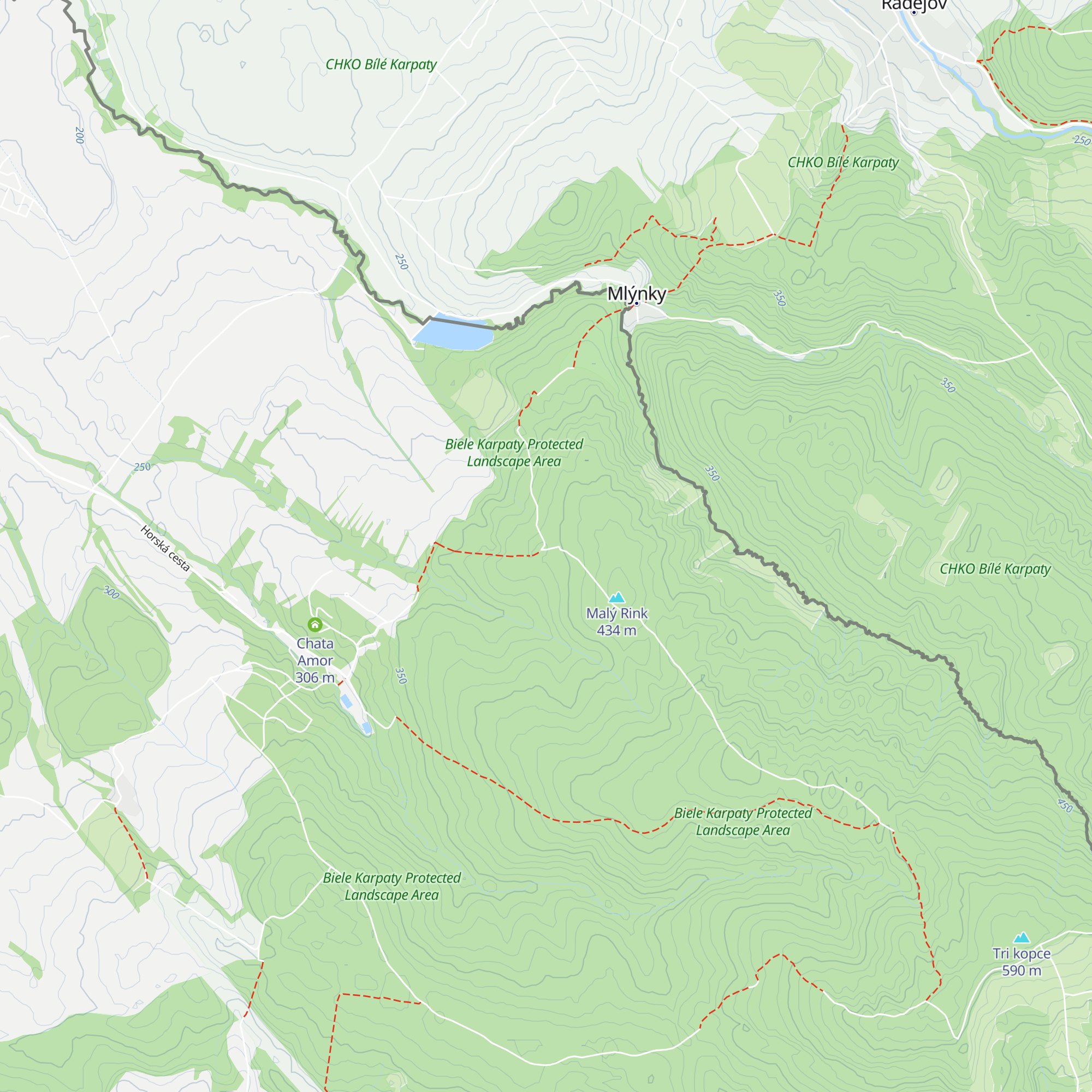 Poľovnícka chata Fráterka map