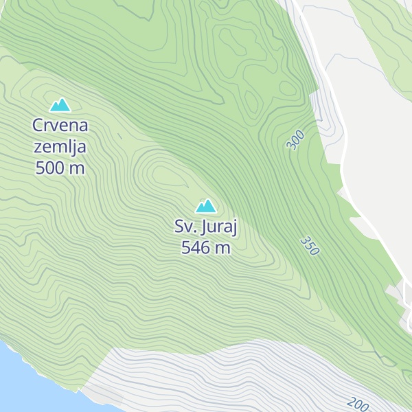 Map of Sv. Juraj