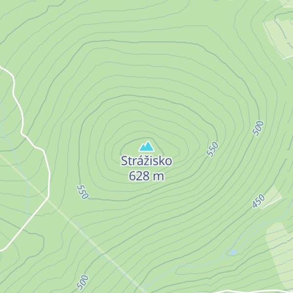Map of Strážisko
